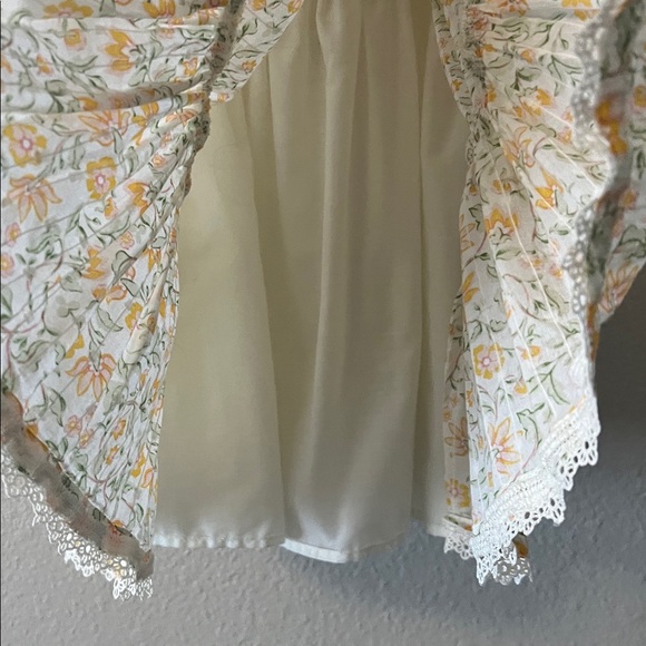 Haute Hippie Yellow Floral Kids Dress - Picture 4 of 7